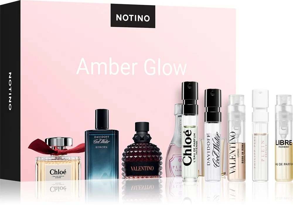 Beauty Discovery Box Notino Amber Glow setti unisex