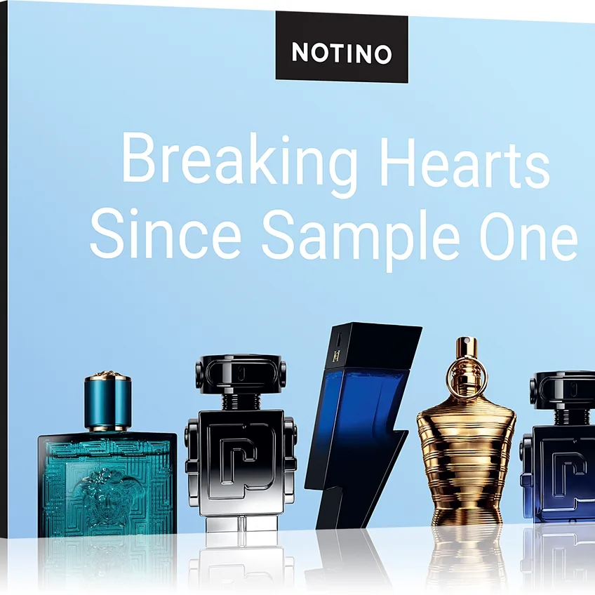 Beauty Discovery Box Notino Breaking Hearts Since Sample One setti miehille