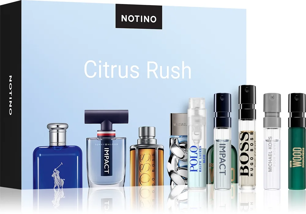 Beauty Discovery Box Notino Citrus Rush setti miehille