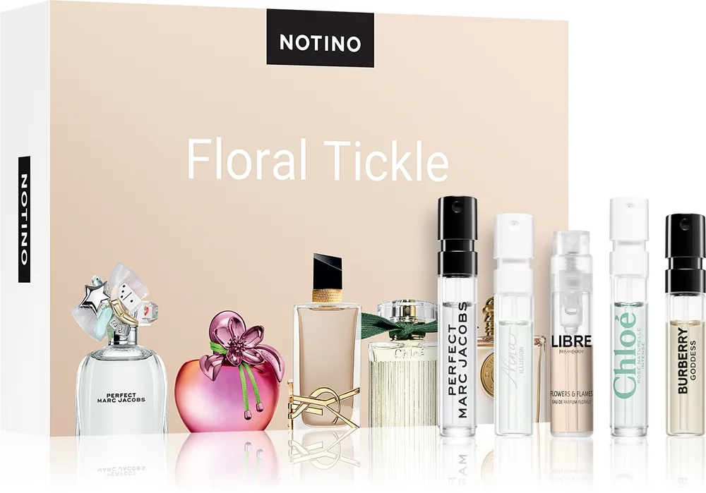 Beauty Discovery Box Notino Floral Tickle setti naisille