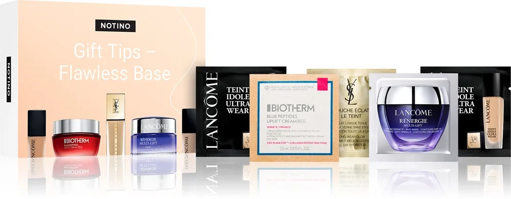 Beauty Discovery Box Notino Gift Tips: Flawless Base setti naisille
