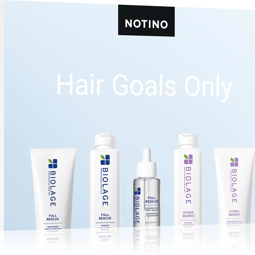 Beauty Discovery Box Notino Hair Goals Only (Biolage) setti hiuksiin naisille