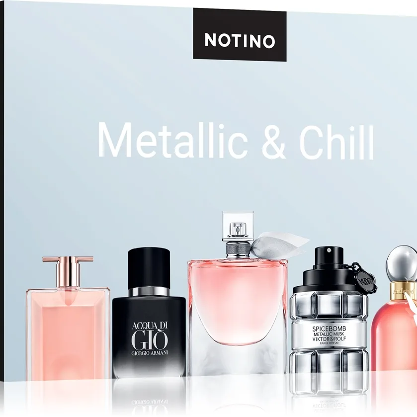 Beauty Discovery Box Notino Metallic & Chill Set Unisex