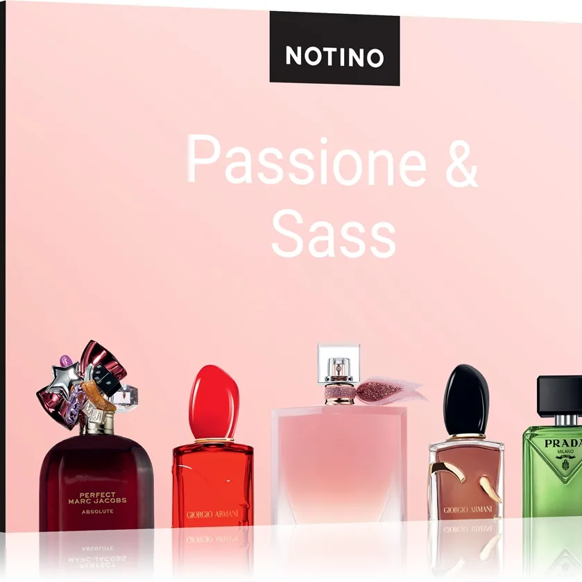 Beauty Discovery Box Notino Passione & Sass setti naisille