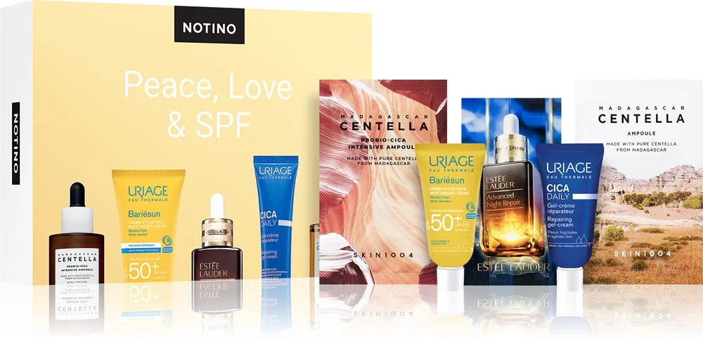 Beauty Discovery Box Notino Peace, Love & SPF setti naisille