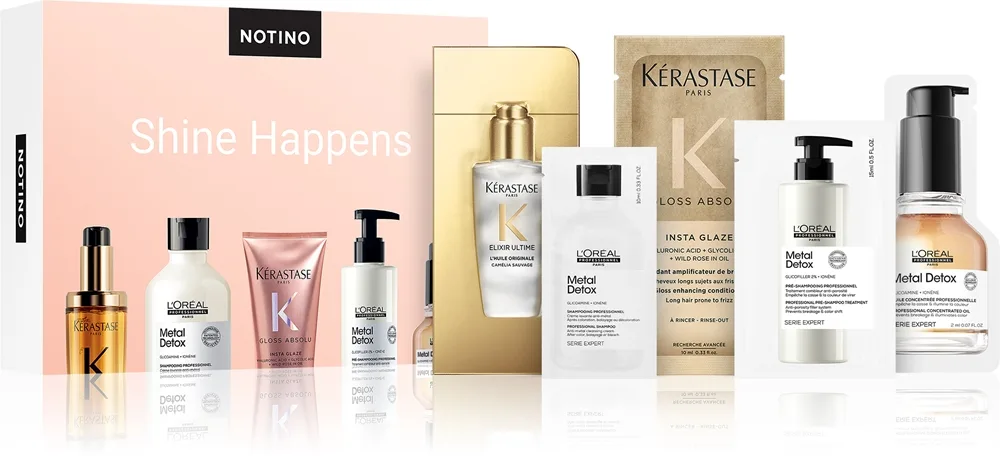 Beauty Discovery Box Notino Shine Happens Set för Kvinnor