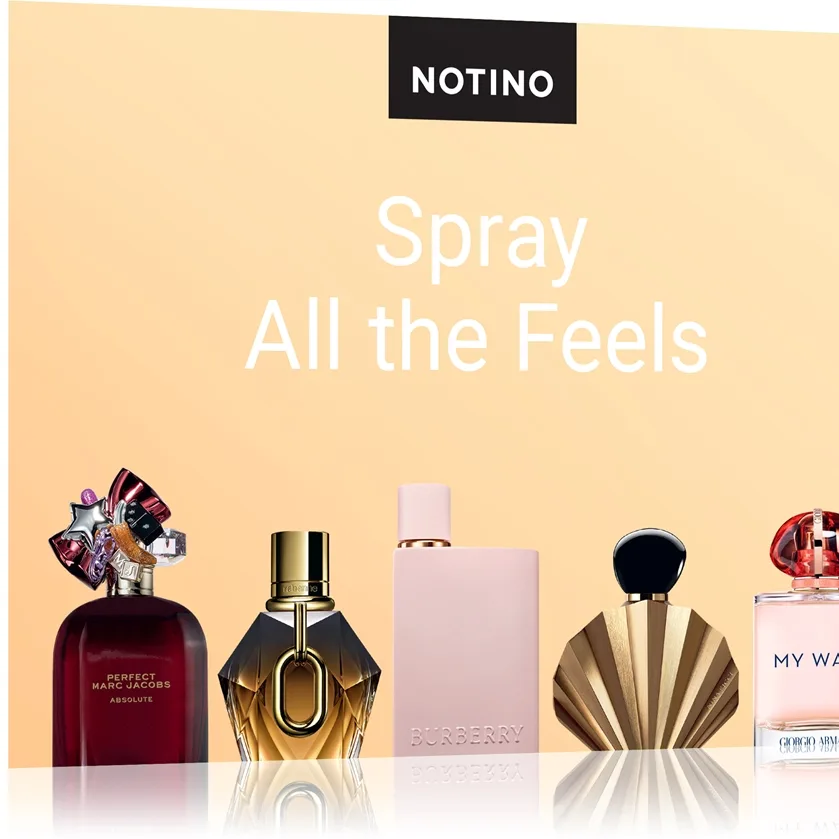 Beauty Discovery Box Notino Spray All the Feels setti naisille