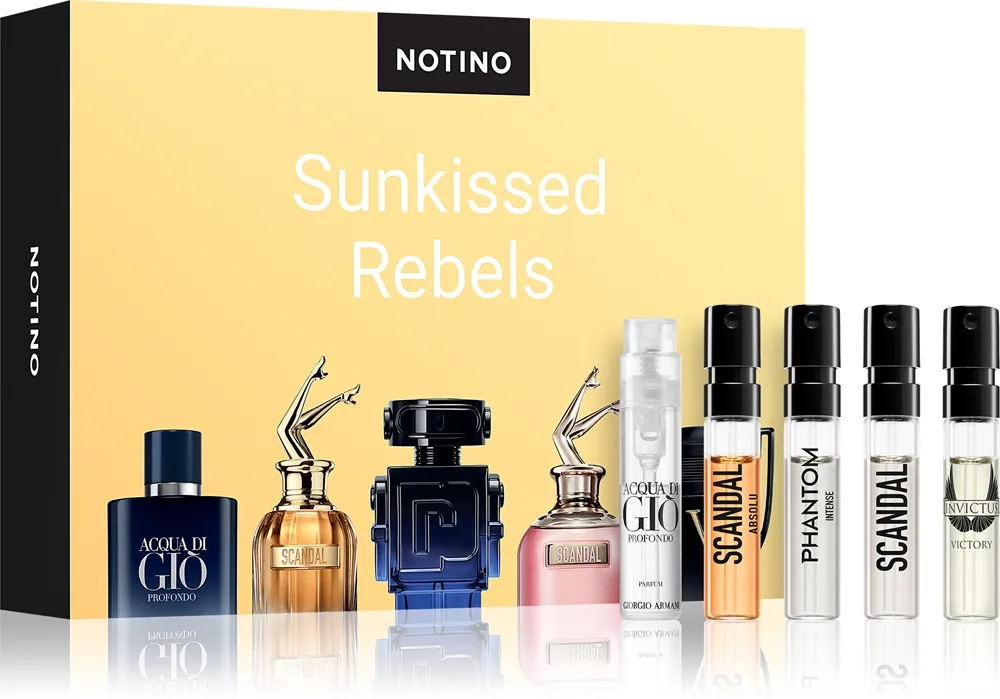 Beauty Discovery Box Notino Sunkissed Rebels setti unisex