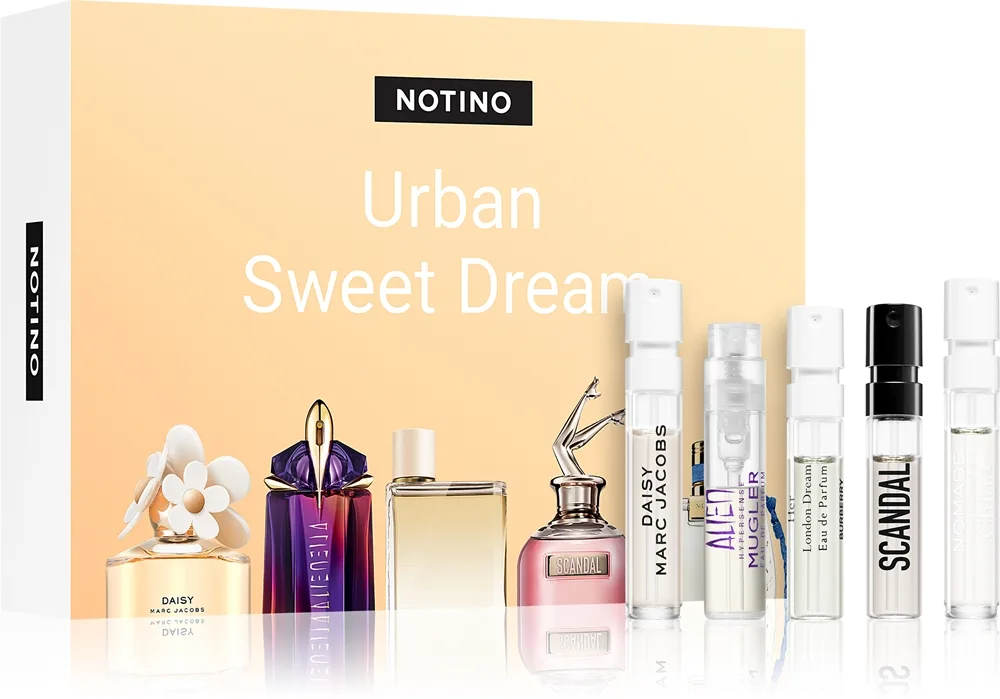 Beauty Discovery Box Notino Urban Sweet Dream setti naisille