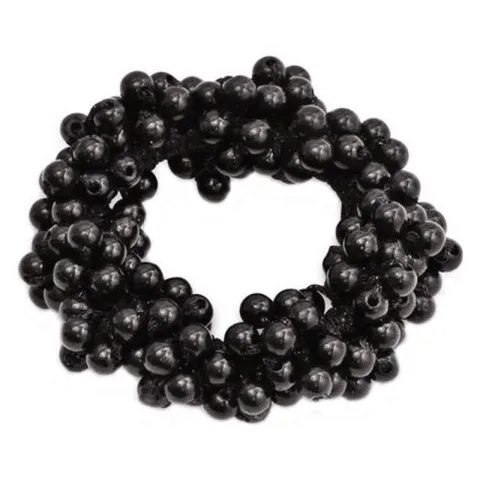 Beauty Flow Estella Pearl Hair Tie Black 1 stk.