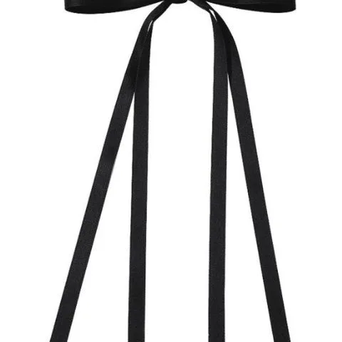 Beauty Flow Olivia Bow Barrette Deep Black 1 stk.