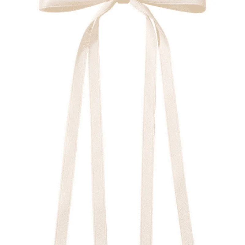Beauty Flow Olivia Bow Barrette Soft Creme 1 stk.