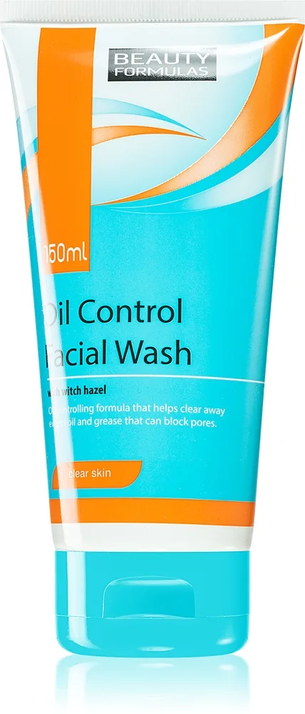 Beauty Formulas Clear Skin Oil Control Rengöringsgel För fet och problematisk hud 150 ml