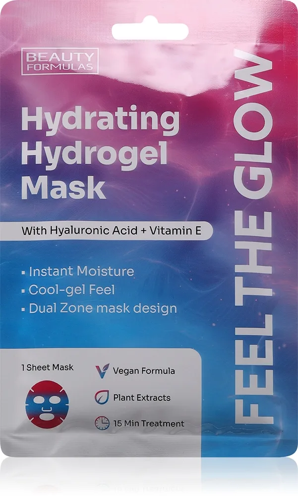 Beauty Formulas Feed The Skin Återfuktande mask för ansikte 1 st.