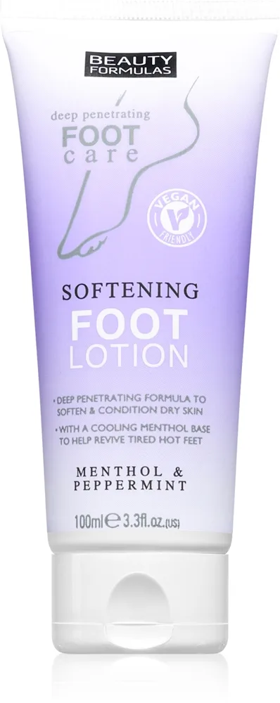 Beauty Formulas Foot Care pehmentävä voide jalkoihin 100 ml