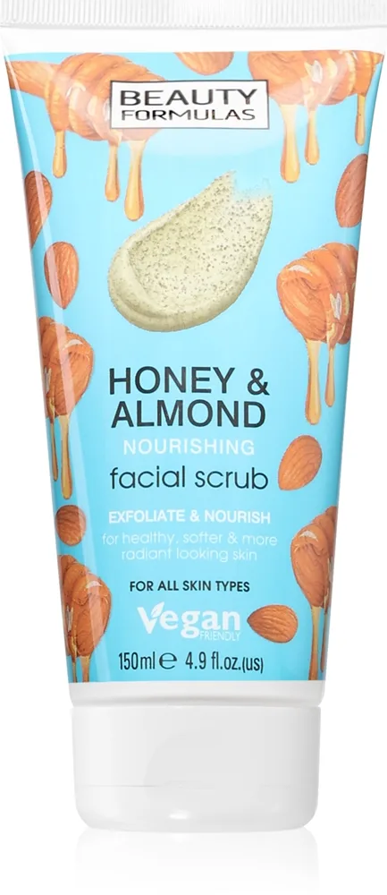 Beauty Formulas Honey & Almond Ansiktsskrubb 150 ml