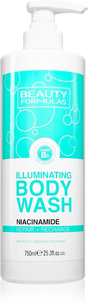Beauty Formulas Niacinamide suihkugeeli 750 ml