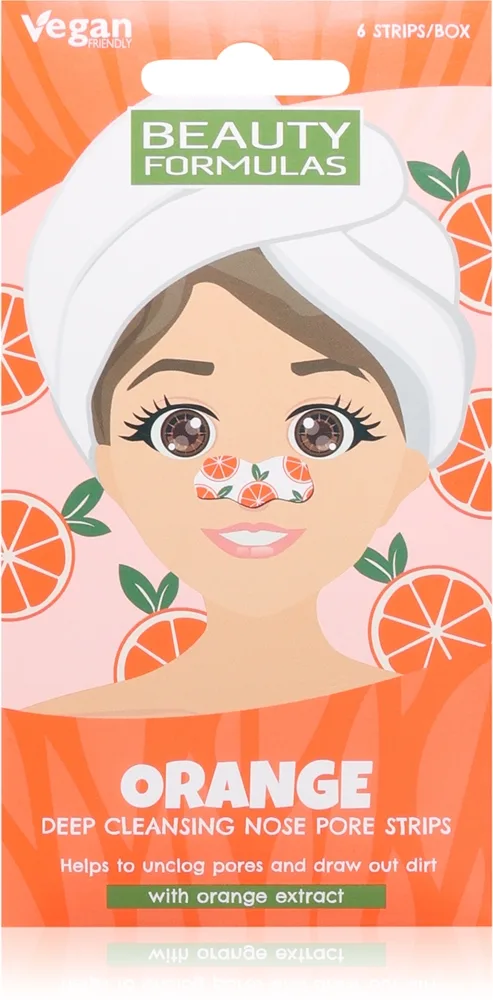 Beauty Formulas Orange Behandling för por-åtstramning och borttagning av pormaskar 6 st.