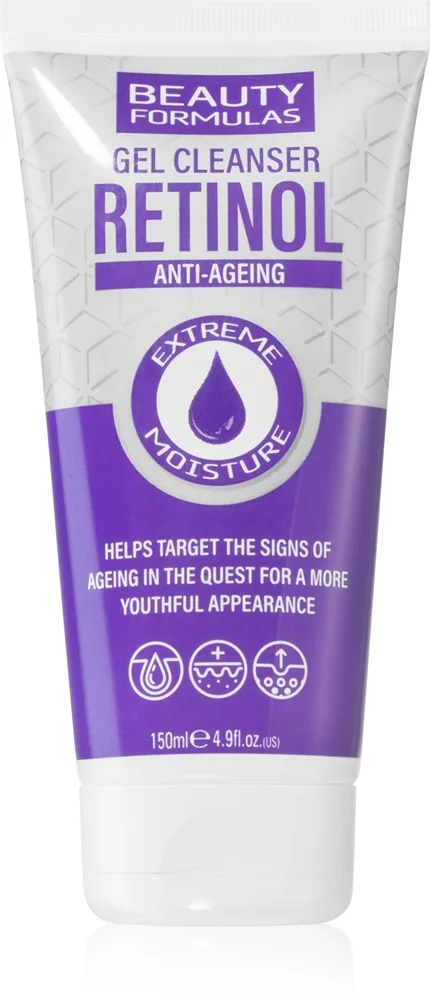 Beauty Formulas Retinol Dybderensende gel med anti-rynkeeffekt 150 ml
