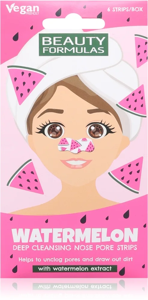 Beauty Formulas Watermelon Behandling för por-åtstramning och borttagning av pormaskar 6 st.
