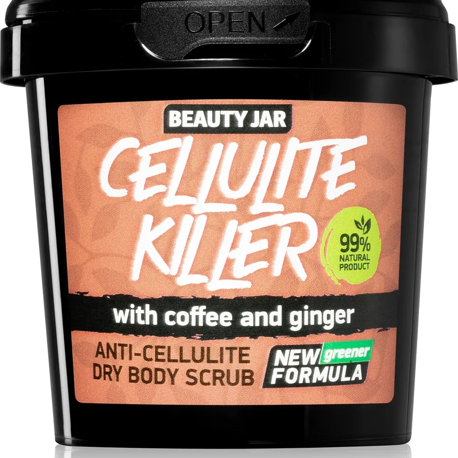 Beauty Jar Cellulite Killer Kropsskrub mod cellulitis Med havsalt 150 g