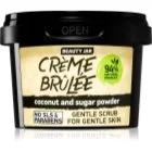 Beauty Jar Crème Brûlée Mild skrubb för ansikte 120 g