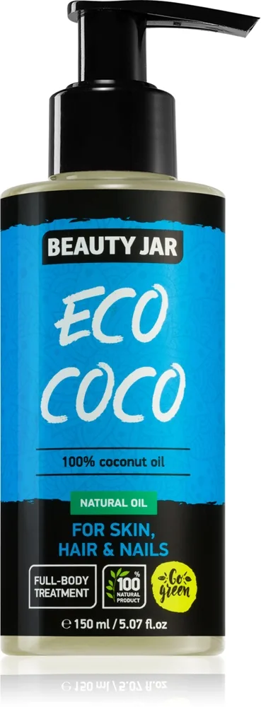 Beauty Jar Eco Coco kookosöljy vartalolle ja hiuksille 150 ml