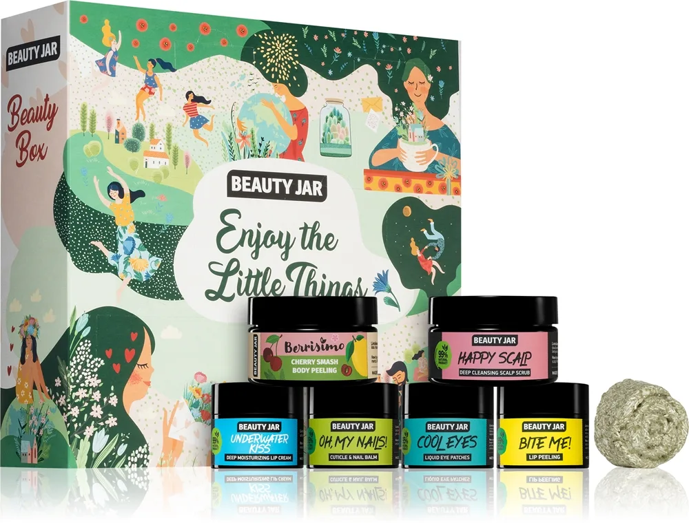 Beauty Jar Enjoy The Little Things Presentförpackning för kropp och ansikte