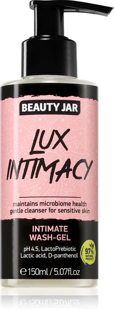 Beauty Jar Lux Intimacy hellävarainen geeli intiimihygieniaan 150 ml