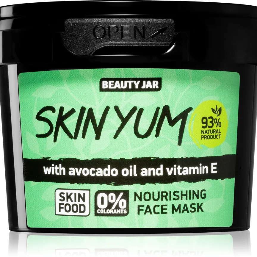 Beauty Jar Skin Yum Fuktgivande och närande mask 100 g
