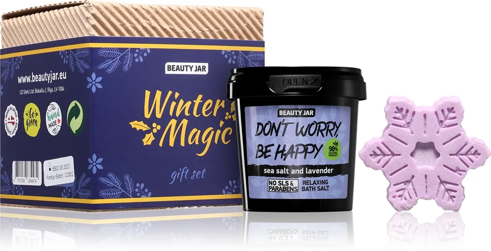 Beauty Jar Winter Magic Geschenkset für das Bad
