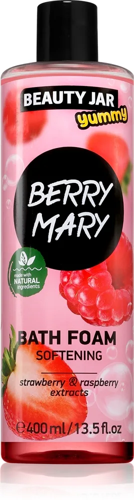 Beauty Jar Yummy Berry Marry pehmentävä kylpyvaahto 400 ml