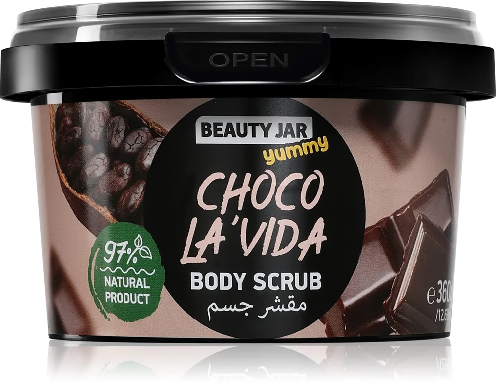 Beauty Jar Yummy Choco La'vida vartalokuorinta 360 g