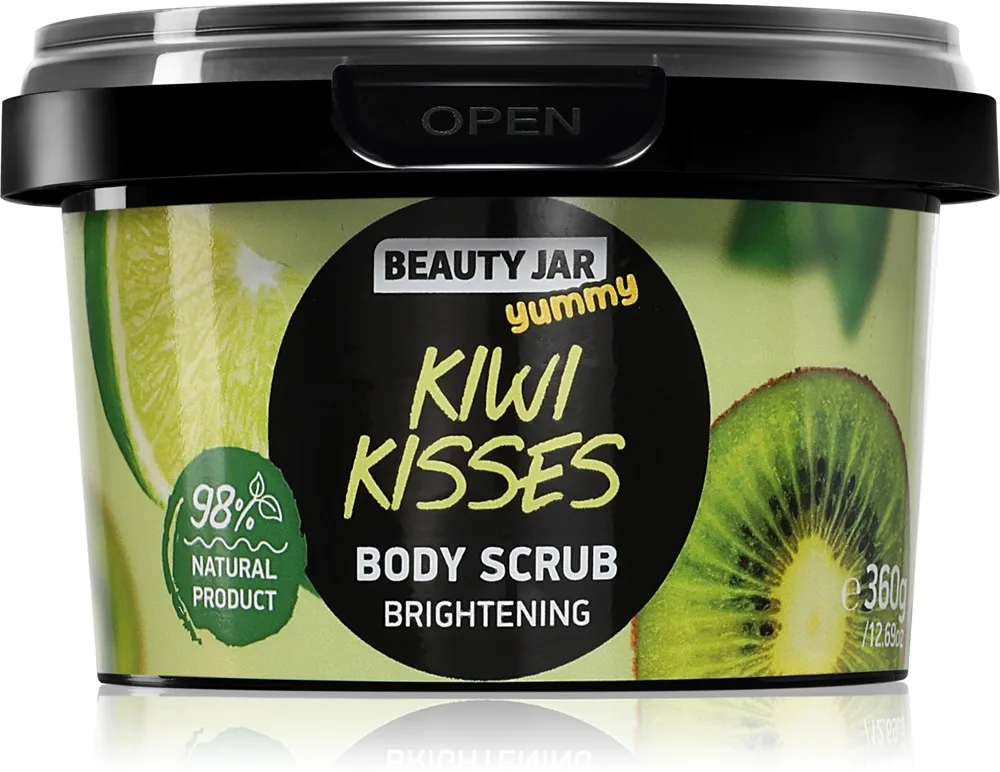 Beauty Jar Yummy Kiwi Kisses Kroppsskrubb 360 g