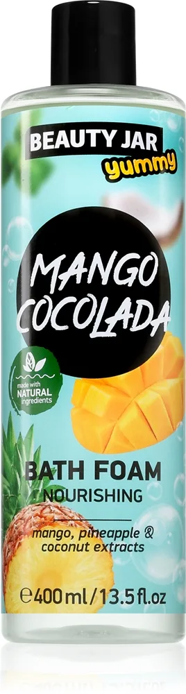 Beauty Jar Yummy Mango Cocolada kylpyvaahto ravitseva vaikutus 400 ml