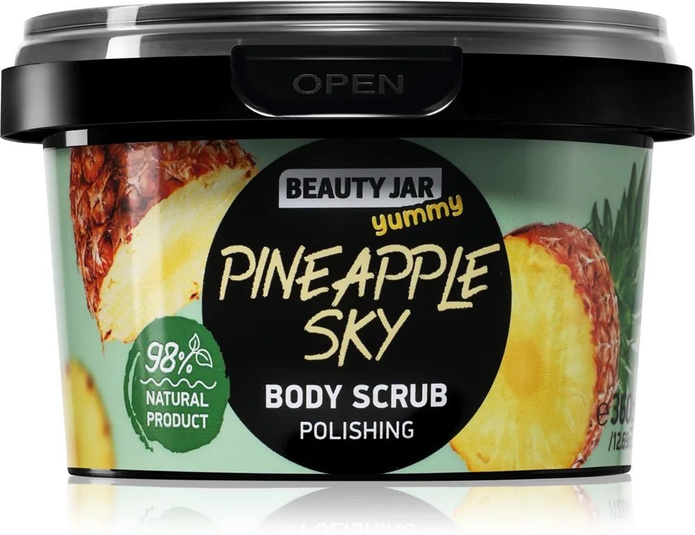 Beauty Jar Yummy Pineapple Sky kirkastava kuorinta 360 g