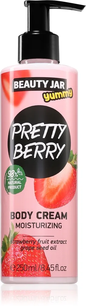 Beauty Jar Yummy Pretty Berry Fuktgivande kroppskräm 250 ml