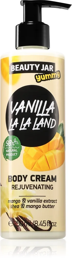 Beauty Jar Yummy Vanilla La La Land nuorentava voide vartalolle 250 ml