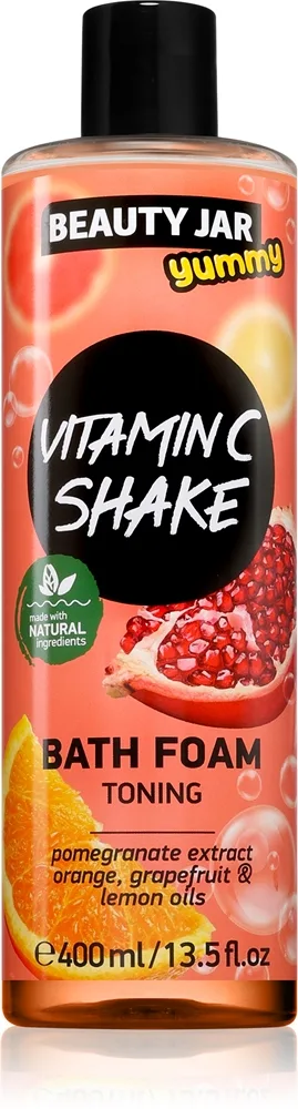 Beauty Jar Yummy Vitamin C Shake kylpyvaahto 400 ml