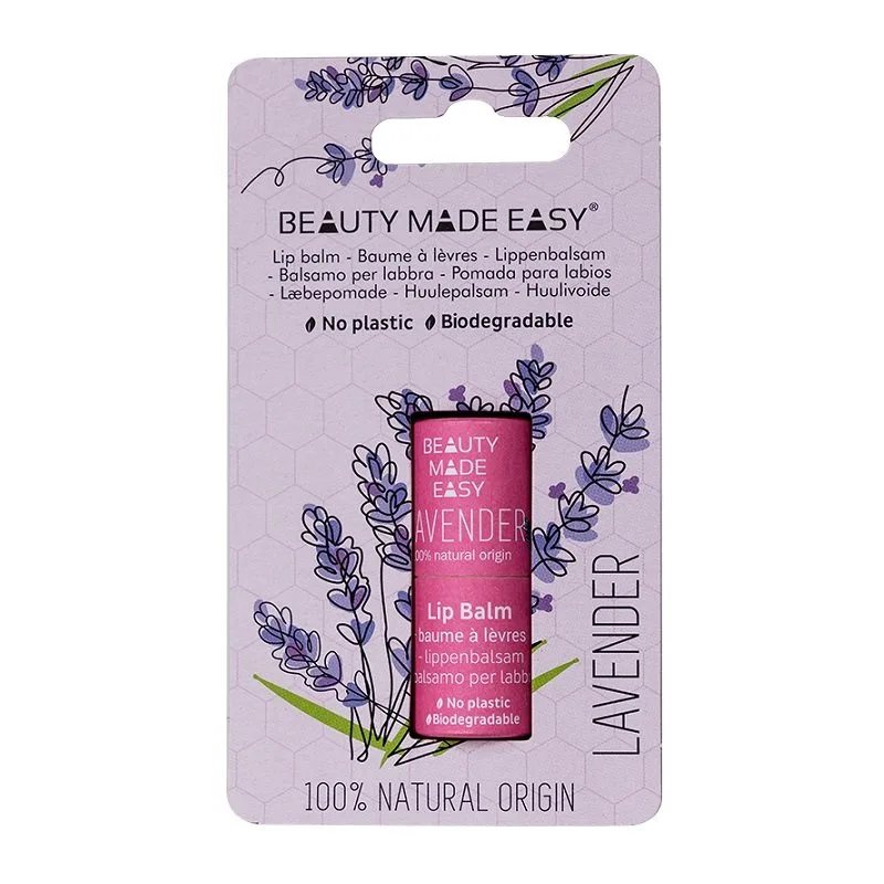 DATOVARER BEDST FØR 11/25 - Beauty Made Easy® - Lip Balm - Lavender