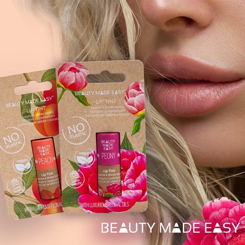 DATOVARER BEDST FØR 8/26 - Beauty Made Easy® - Lip balm tint - peach