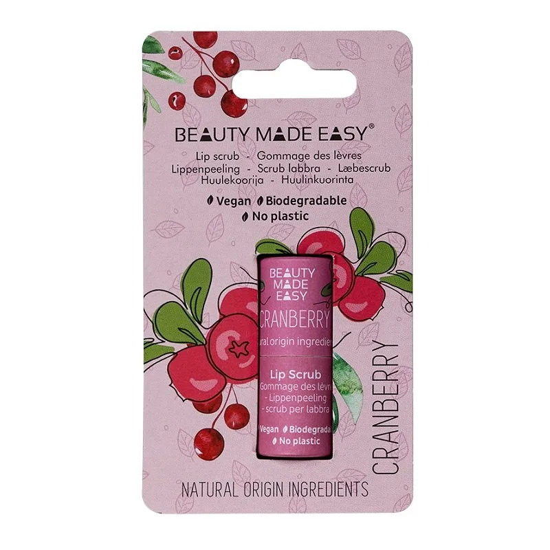 Beauty Made Easy® - Lip Scrub - Cranberry