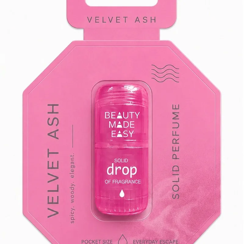 Beauty Made Easy® - Solid drop perfume - spicy wood elegant - Velvet Ash