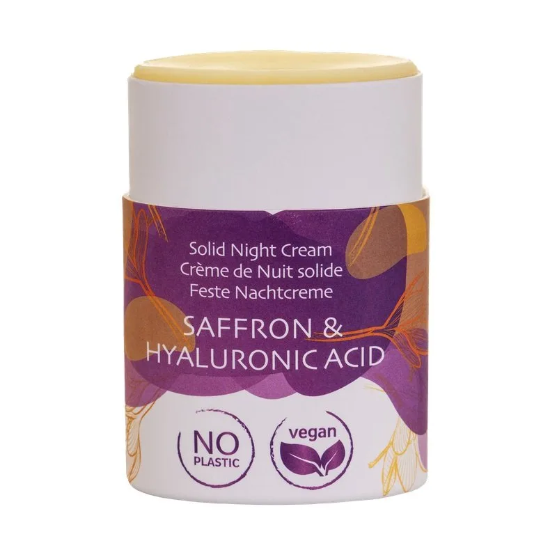 Beauty Made Easy® - Solid Nigth Cream - Saffron & Hyaluronic
