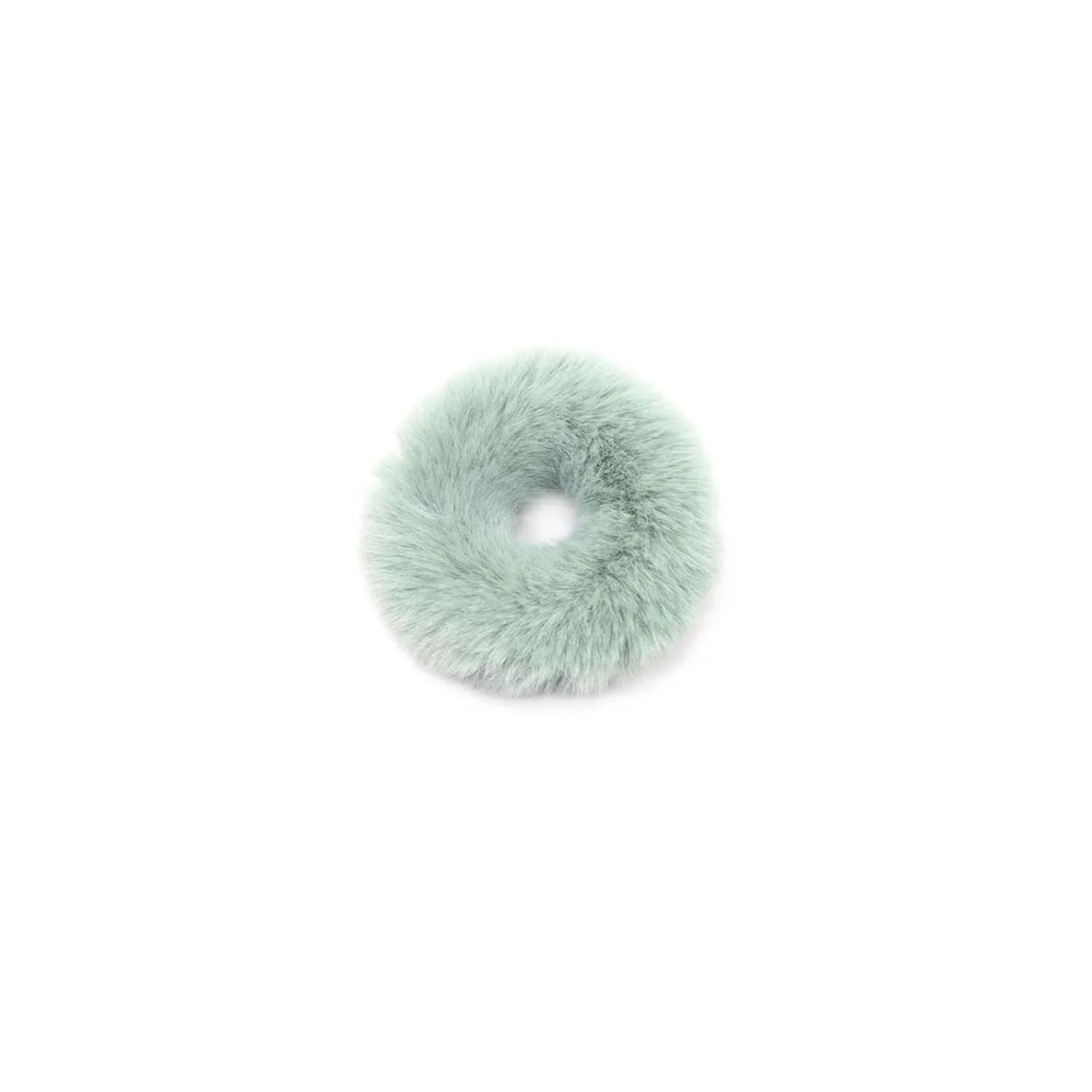 Beauty Mall Fluffy Hair Tie - Mint