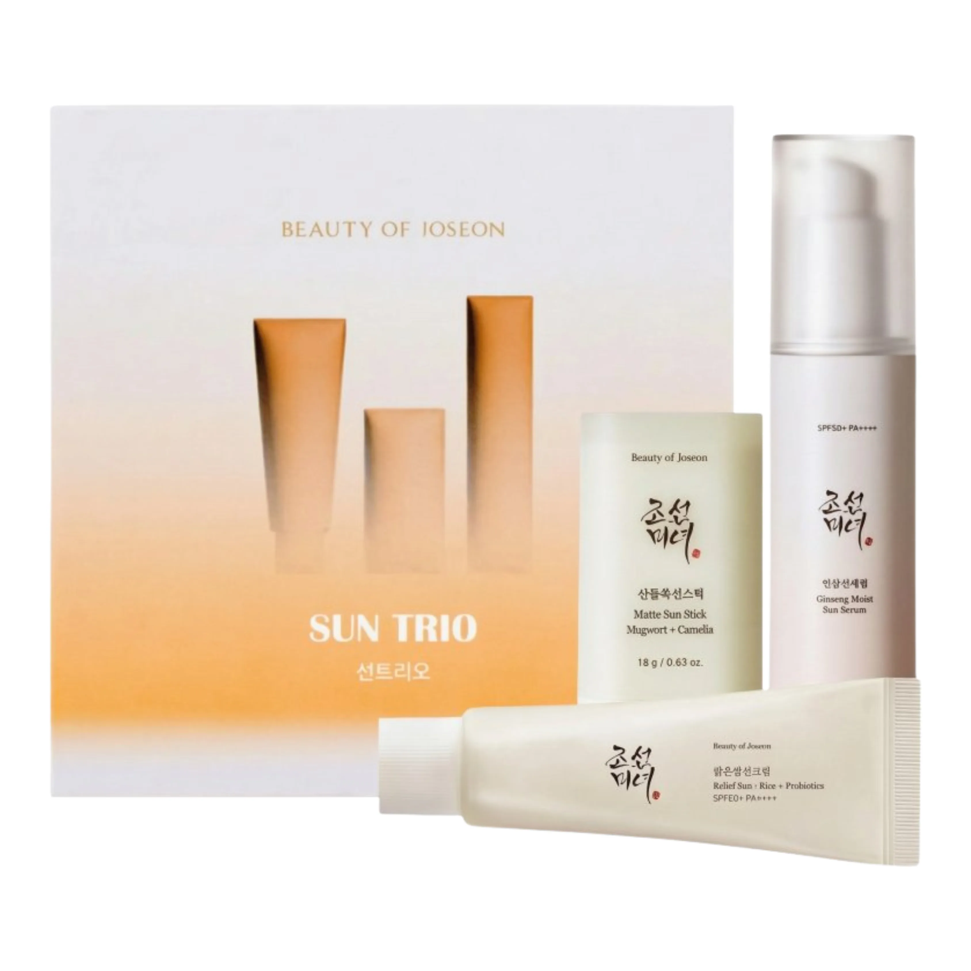 Beauty Of Joseon Sun Trio (Relief Sun, Ginseng Moist Sun Serum, Matte