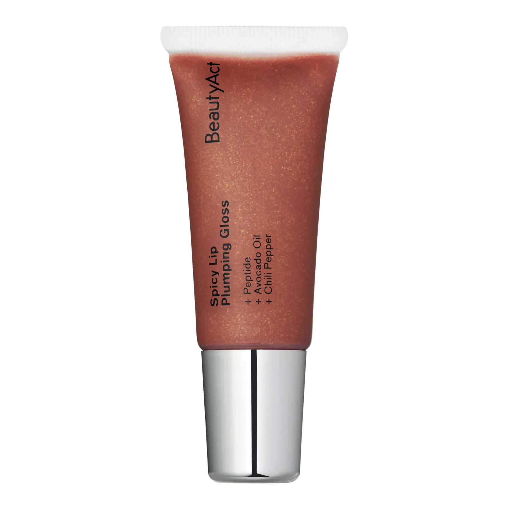 Spicy Lip Plumping Gloss Mocca Spice Glitter