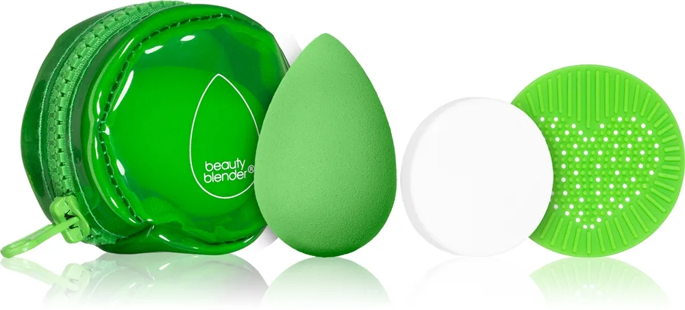 beautyblender Bio Pure Besties Blend & Cleanse 4-Piece Starter Set Sivellinsetti