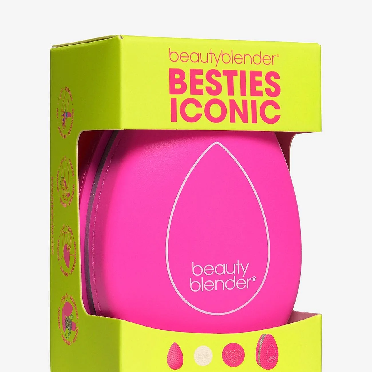 beautyblender Iconic Besties Limited Edition 4-Piece Starter Set Børstesæt