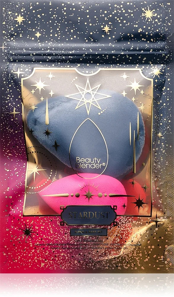 beautyblender® Stardust Blend & Bake Set meikkisieni + pakkaus 2 kpl
